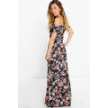 Flora Off épaule femmes Maxi Dress